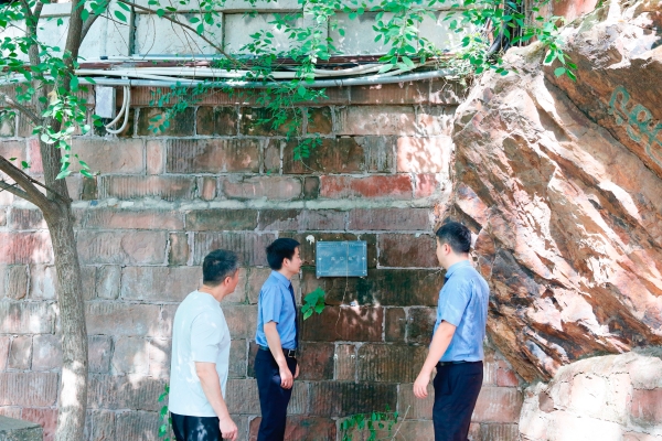 守护江边“不会说话”的石头